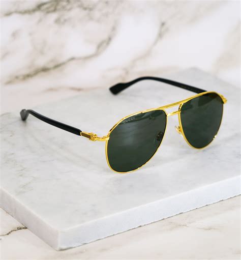 gucci 1220|Gucci GG1220S Aviator Sunglasses .